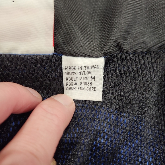 Vintage Marlboro Unlimited Jacket Mens Medium Blue Windbreaker Full Zip Hooded - Picture 9 of 12